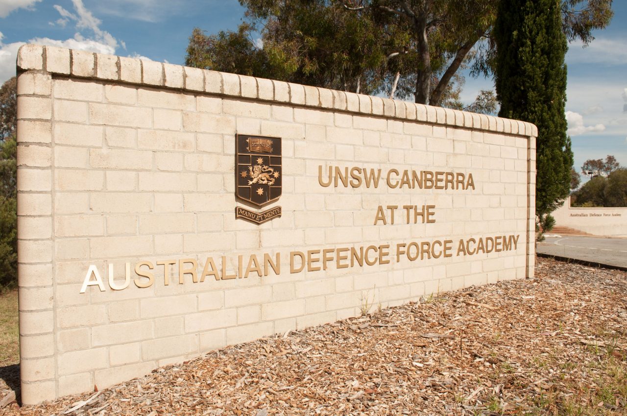 91pro sign at the front of ADFA